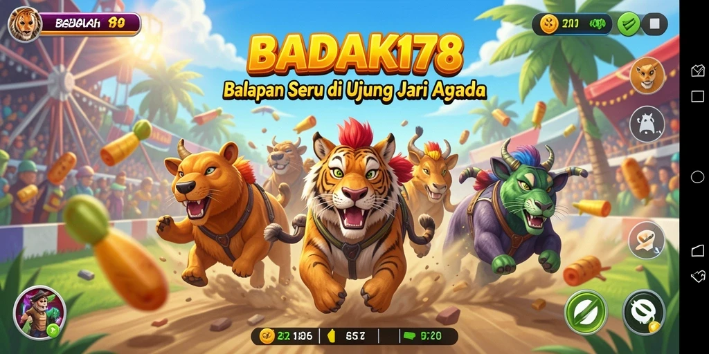 Gameplay action-packed BADAK178 dengan grafis balapan yang menawan.