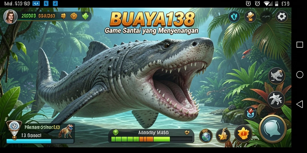 Tangkapan layar utama BUAYA138 menampilkan gameplay yang mengasyikkan dan mudah dipahami.