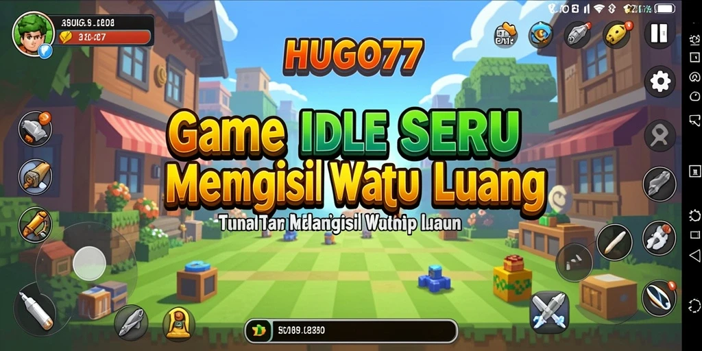 Tampilan gameplay HUGO77 yang menarik dan mudah dipahami.