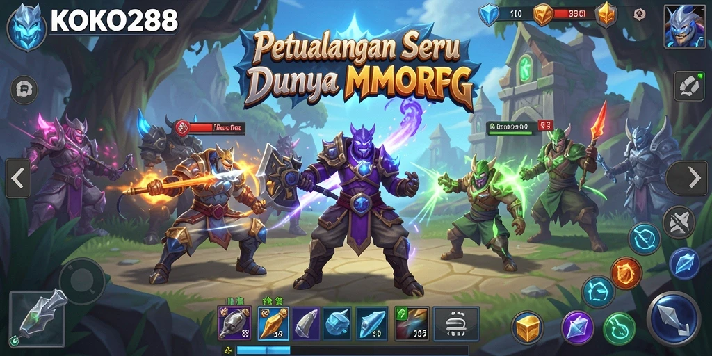 Tampilan aksi seru dalam KOKO288 dengan grafis memukau.