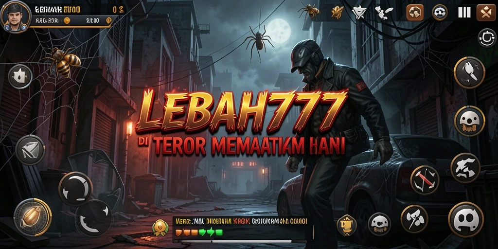 Gambaran gameplay menegangkan di LEBAH777.