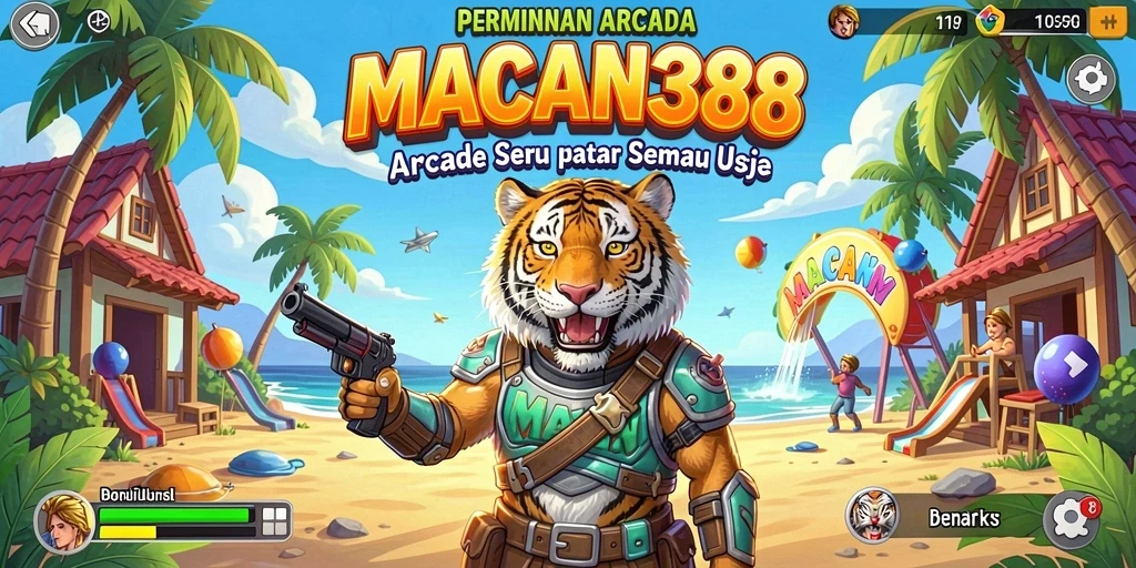 Tampilan gameplay seru dari MACAN388 yang menantang.