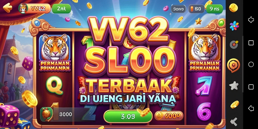 Tampilan gameplay menarik dan menakjubkan dari VV62.